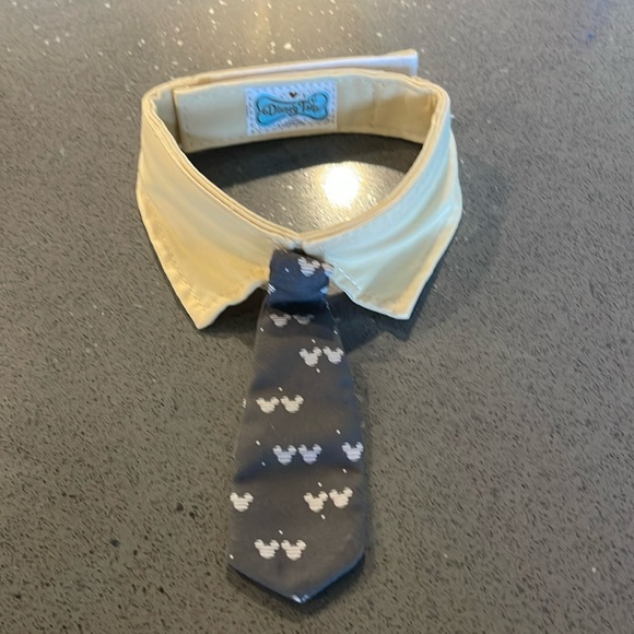 Disney Pet Collar * Gray Mickey Tie * NWOT - Picture 1 of 5